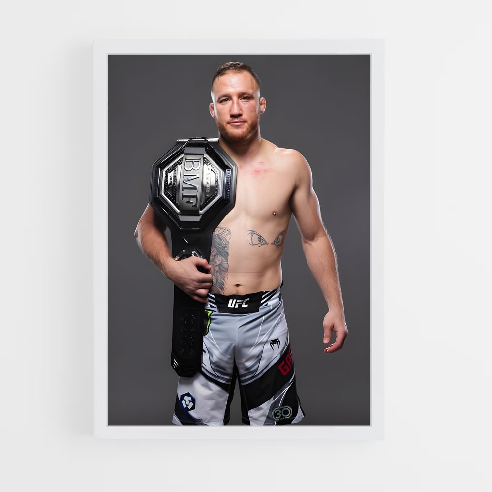Poster The Brawler – affiche MMA (vue 3)